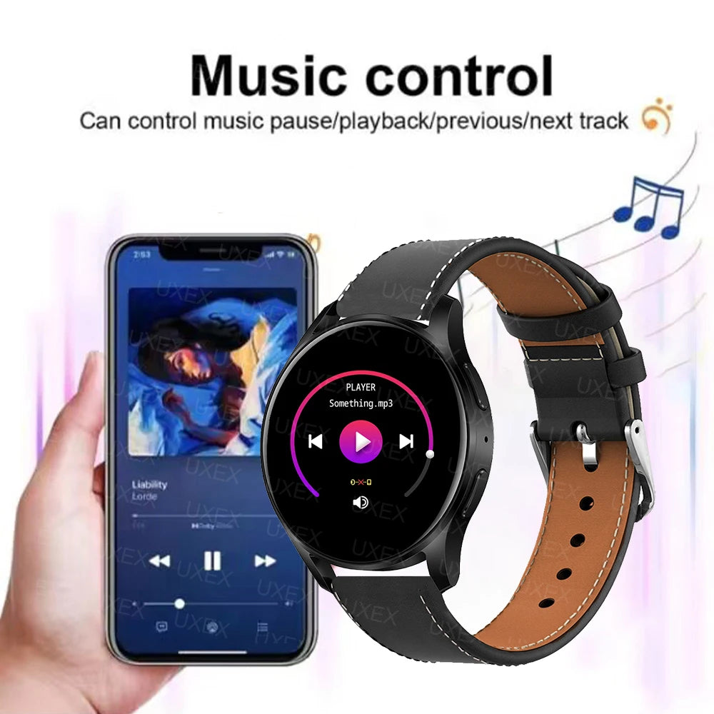 2025 New Business Smartwatch Men 1.32" inch Bluetooth Call Fitness Tracker Smart Wearable Women Wireless Call Watch Android IOS - Clikcy