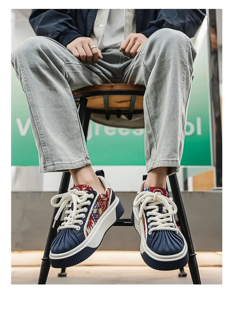 Platform Shoes Original Men's Sneakers Men All Brands Men's Sneakers Promotion Athletic Shoe High Quality Shoes Man Shoes - Clikcy