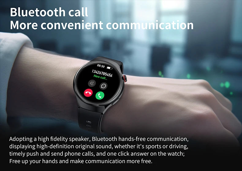 2025 New Smart Watch Men For Huawei Watch 4 Pro 360*360 HD Screen Heart rate Bluetooth Call Health Monitoring Sports Smartwatch - Clikcy