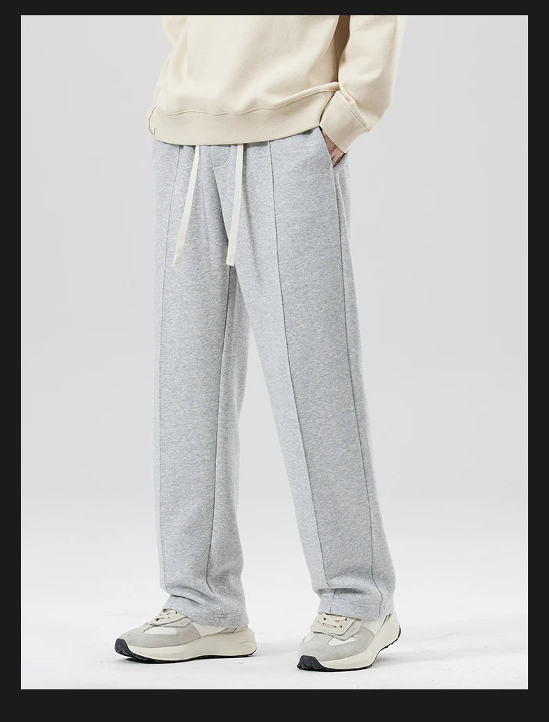 CAAYU Men's Jogger Sweatpants Fashion Hip Hop Japanese Streetwear Drawstring Casual Baggy Trousers Sports Loose Gray Pants Mens - Clikcy