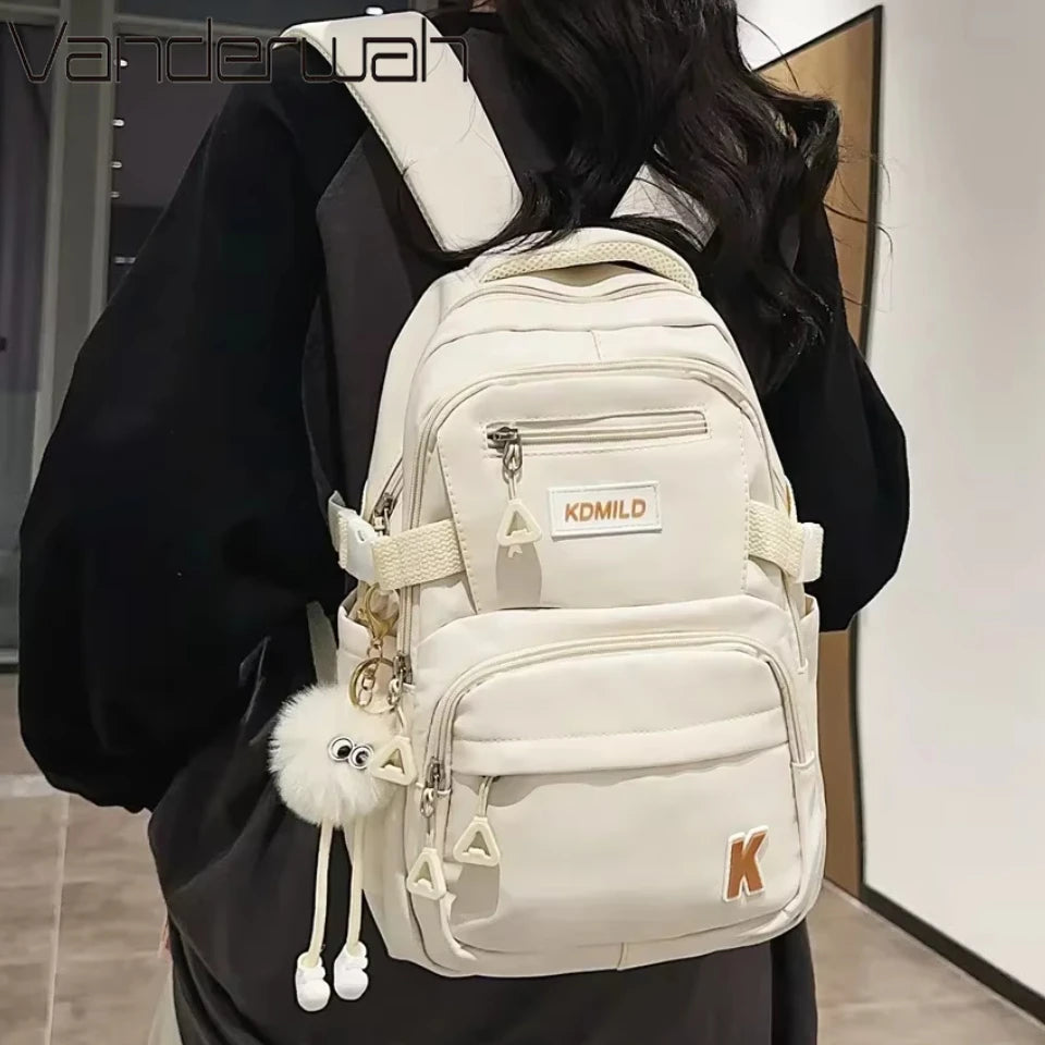 Woman Bags Women Backpack Backpacks Bagpacks Travel Bag Female Back Pack Mens Ita Ladies Women's 2025 Kawaii Multifinonal School - Clikcy