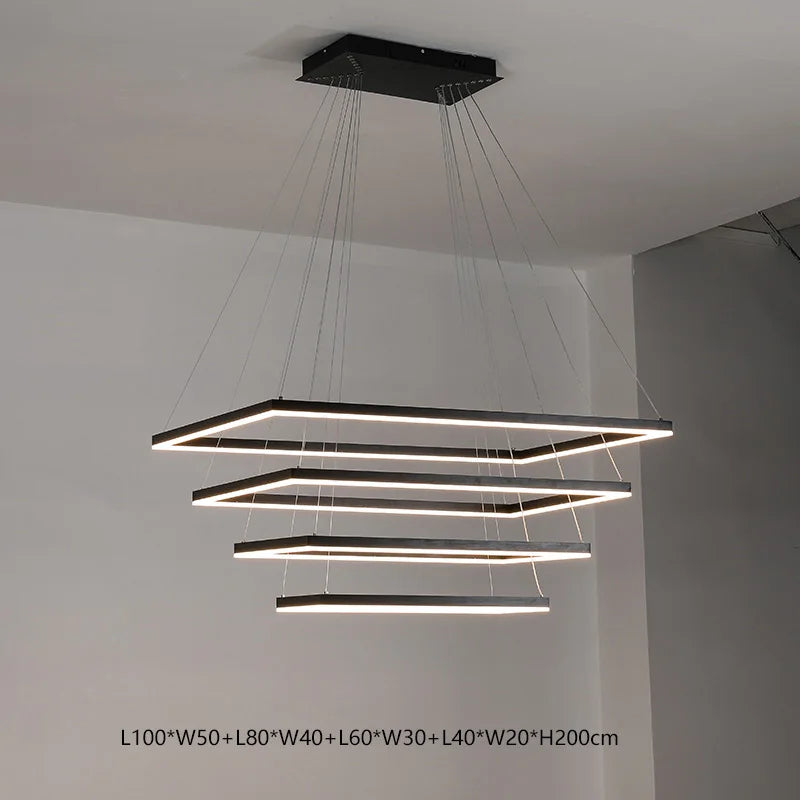 Living room pendant lamp 2024 new simple modern atmosphere hall main lamp Nordic creative designer restaurant lamp - Clikcy