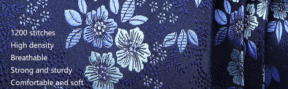 100% Silk Necktie Paisley Floral Mens Tie Top Quality Business Tie Pocket Square Tie Clip Cufflinks Set Classic For Men Gift Box - Clikcy