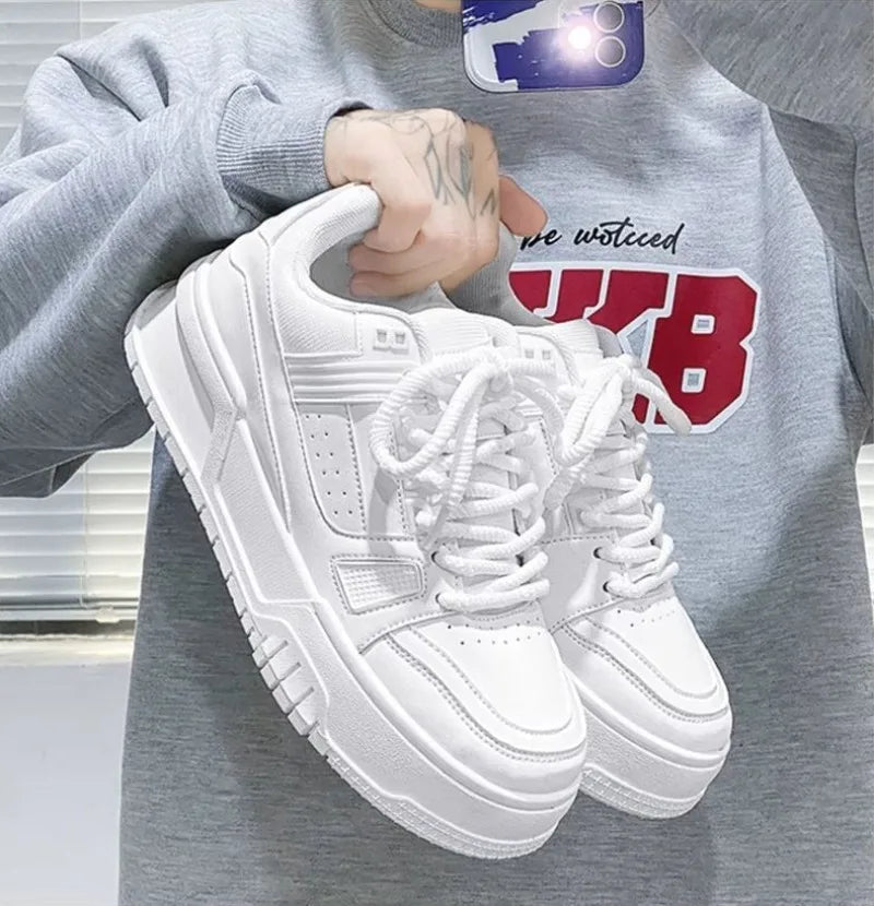 Autumn Youth Men Skateboard Shoes Fashion Versatile Comfortable Platform Casual Sports Shoes Man Vulcanized Shoe Tenis Masculino