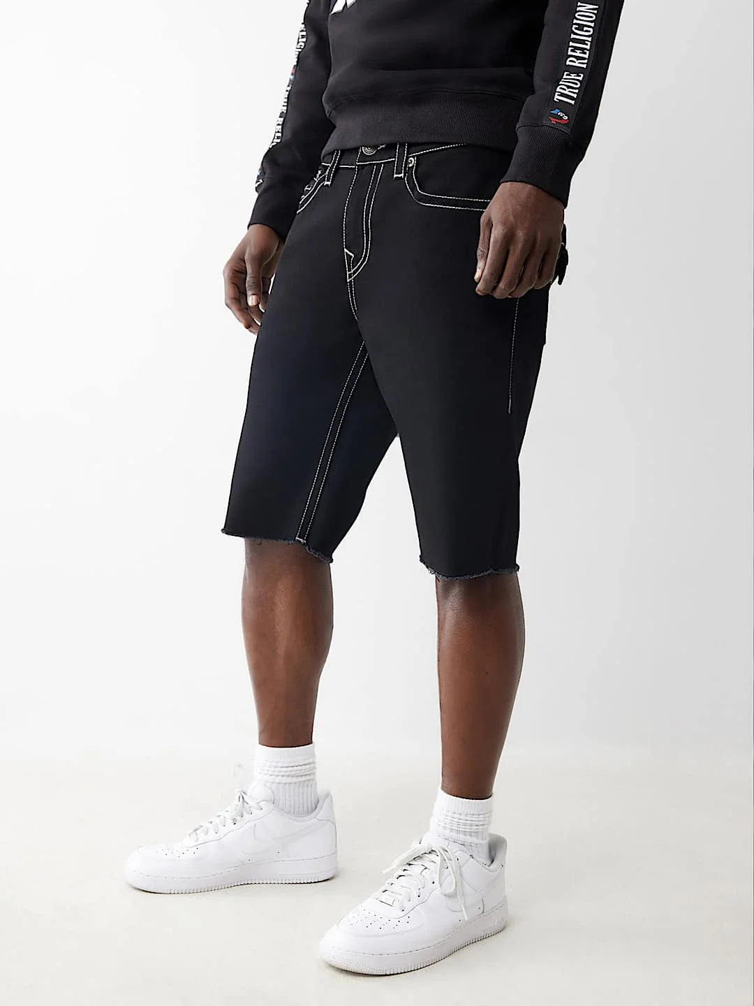 Y2k Buddha Print Shorts Men Baggy Jeans Vintage Streetwear Pants Jorts Shorts Cargo Harajuku Sweatpants Denim Mens Clothing - Clikcy