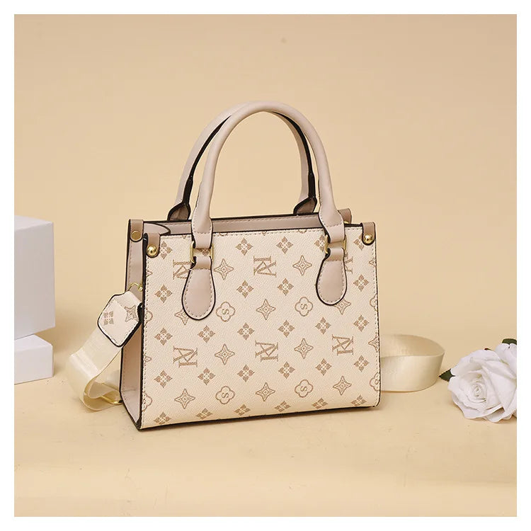 New Women bag Shoulder bag Handbag for women 2025 Crossbody bag pattern PU Portable bucket bag ladies messenger bag - Clikcy