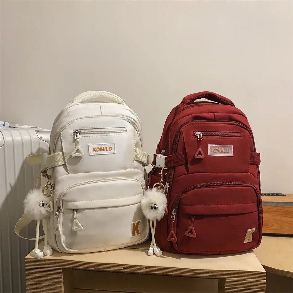 Woman Bags Women Backpack Backpacks Bagpacks Travel Bag Female Back Pack Mens Ita Ladies Women's 2025 Kawaii Multifinonal School - Clikcy