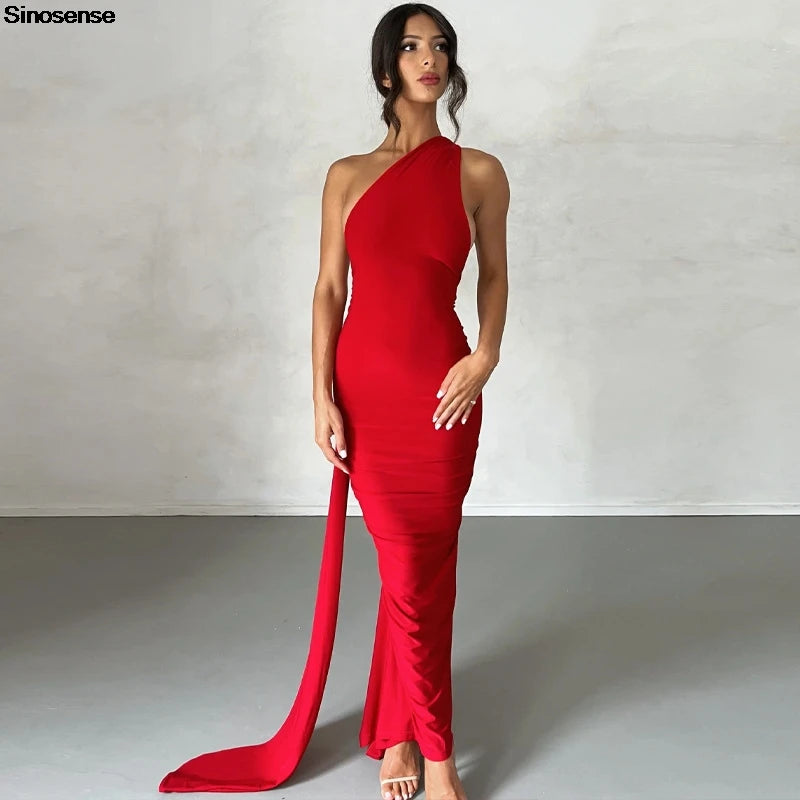 Womens Elegant Evening Party Cocktail Long Dress Sexy Backless Open Back Ruched Slim Bodycon Formal Wedding Guest Maxi Dress - Clikcy