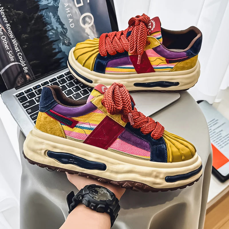 Shoes men Sneakers Male casual Mens Shoes tenis Luxury shoes Trainer Race Breathable Shoes fashion loafers running Shoes for men - Clikcy