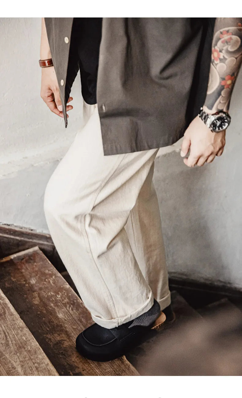 Maden Classic Penny Loafers Mules Shoes for Men Vintage Casual Slip-on Shoes Versatile Soft and Comfortable Shoes Black Color - Clikcy