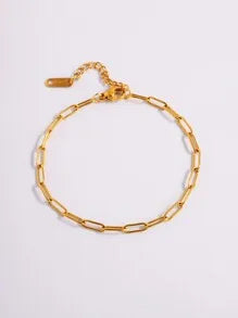 1 Piece Of Simple Casual Fashion Stainless Steel Round Snake Flat Snake Bracelet Is Suitable For Daily Wear, Gifts For Couples