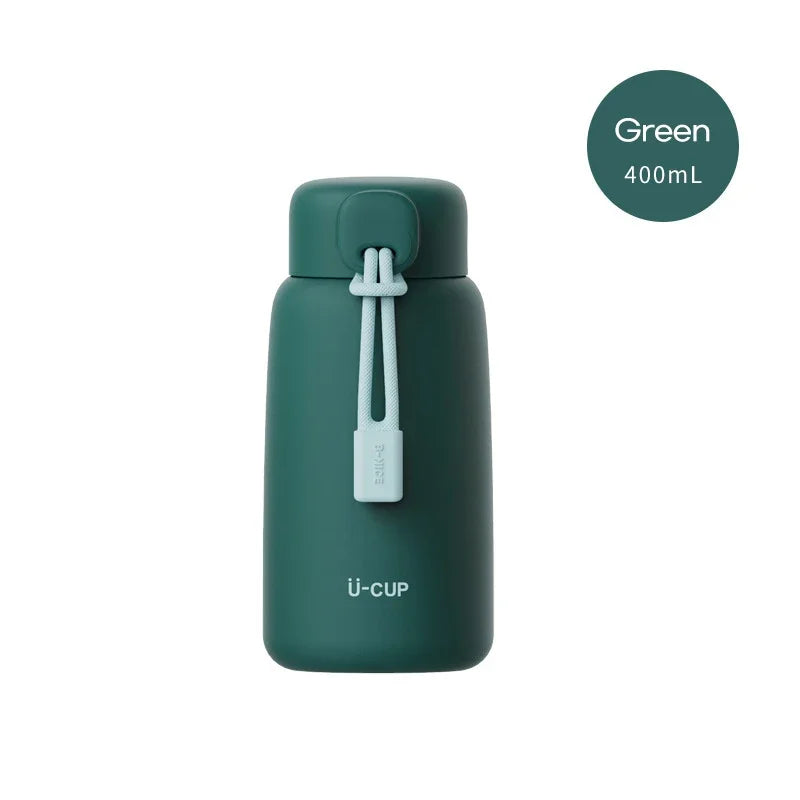 304 stainless steel insulated water bottle, belly coffee cup, portable insulated water bottle, cup, travel cup - Clikcy