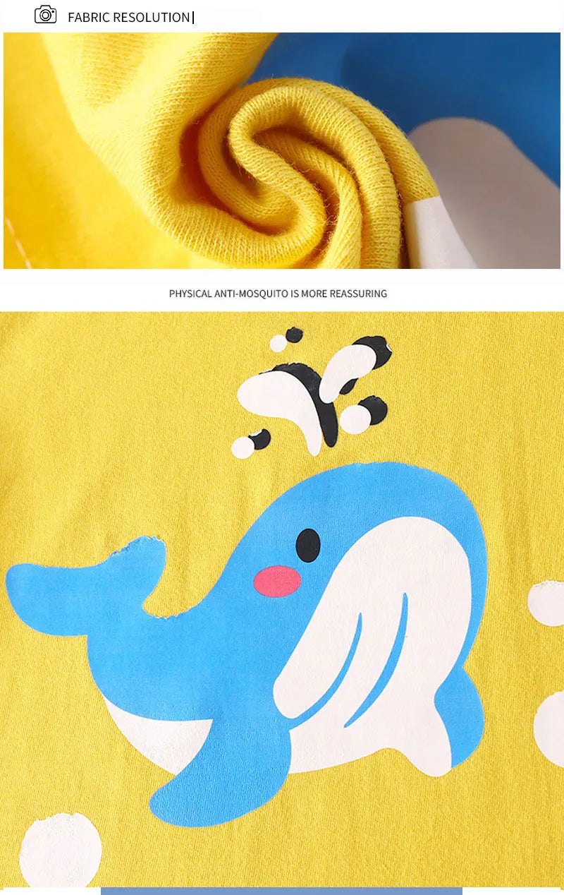 Kids Clothes Children's Sets Boys Girl T-shirt Shorts 2PCS Summer Cotton Short sleeve Baby Children Clothing Toddler Suit - Clikcy