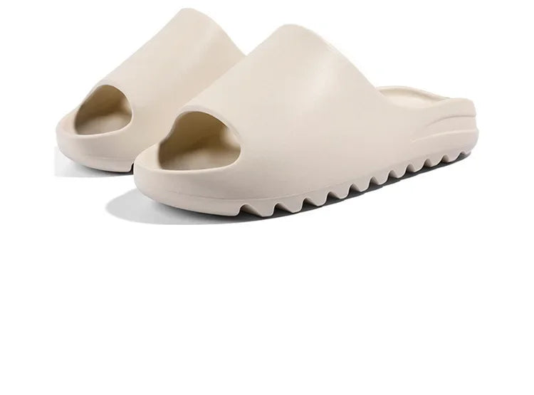 Unisex House Shoes Non-Slip thick Soft Platform Slide Sandals for Women Men Indoor Outdoor Shower Bathroom Slipper for Adult - Clikcy