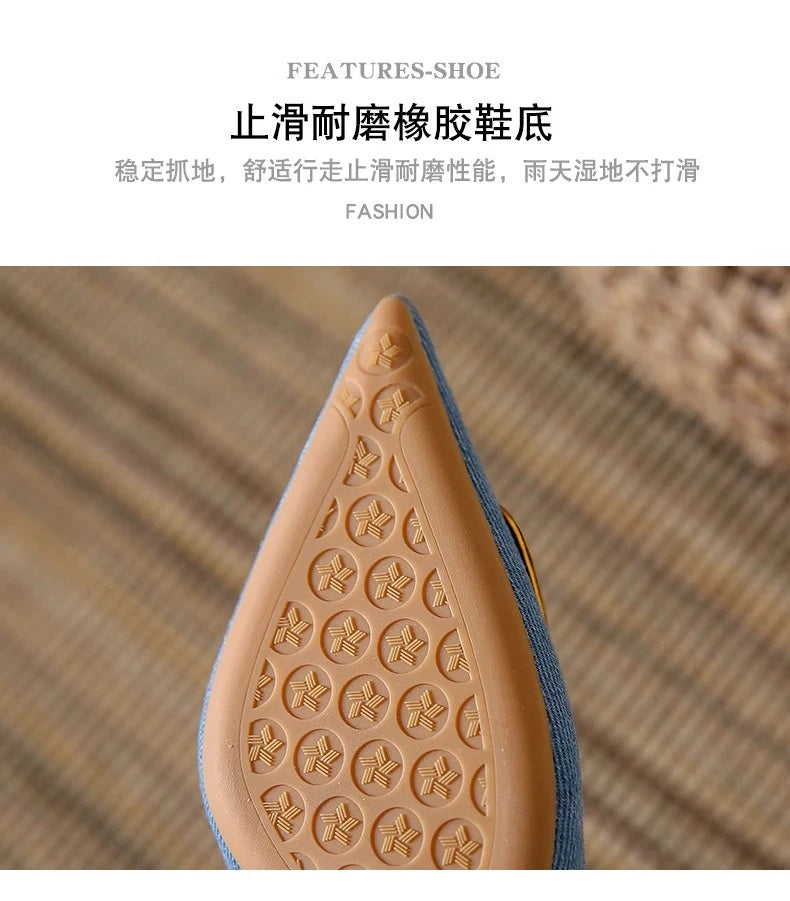 Fashion Slingback Black Comfortable Women Summer Pumps Shoes Outside Very High Heel Sandals 2025 Trend for Wedding Party Dress - Clikcy