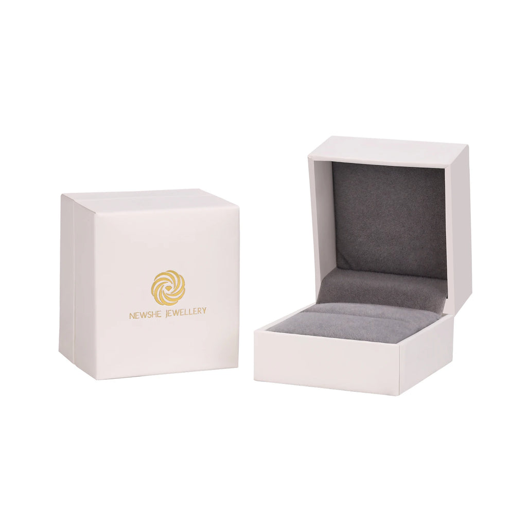 Newshe 14k Yellow Gold Bridal Ring Set for Women 2Ct Round Cut AAAAA Cubic Zircon Wedding Engagement Anniversary Band BR1167_Y - Clikcy