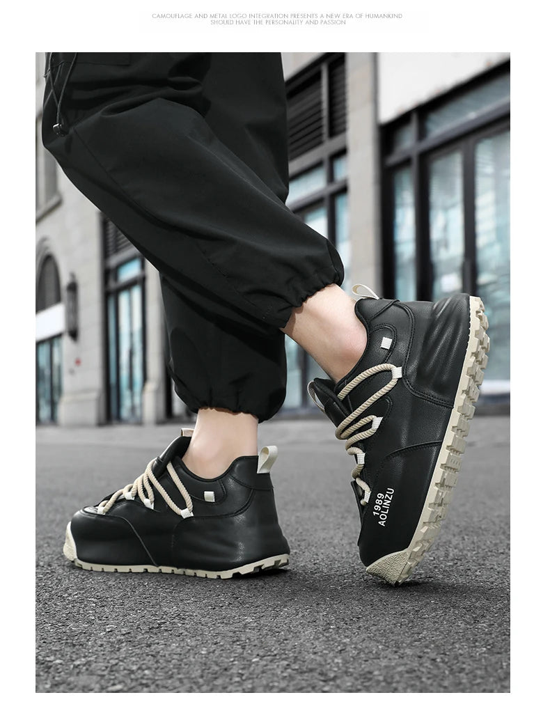 Hot Men's Bag-soled  Trendy Casual Shoes, 45 46 47 48 Size