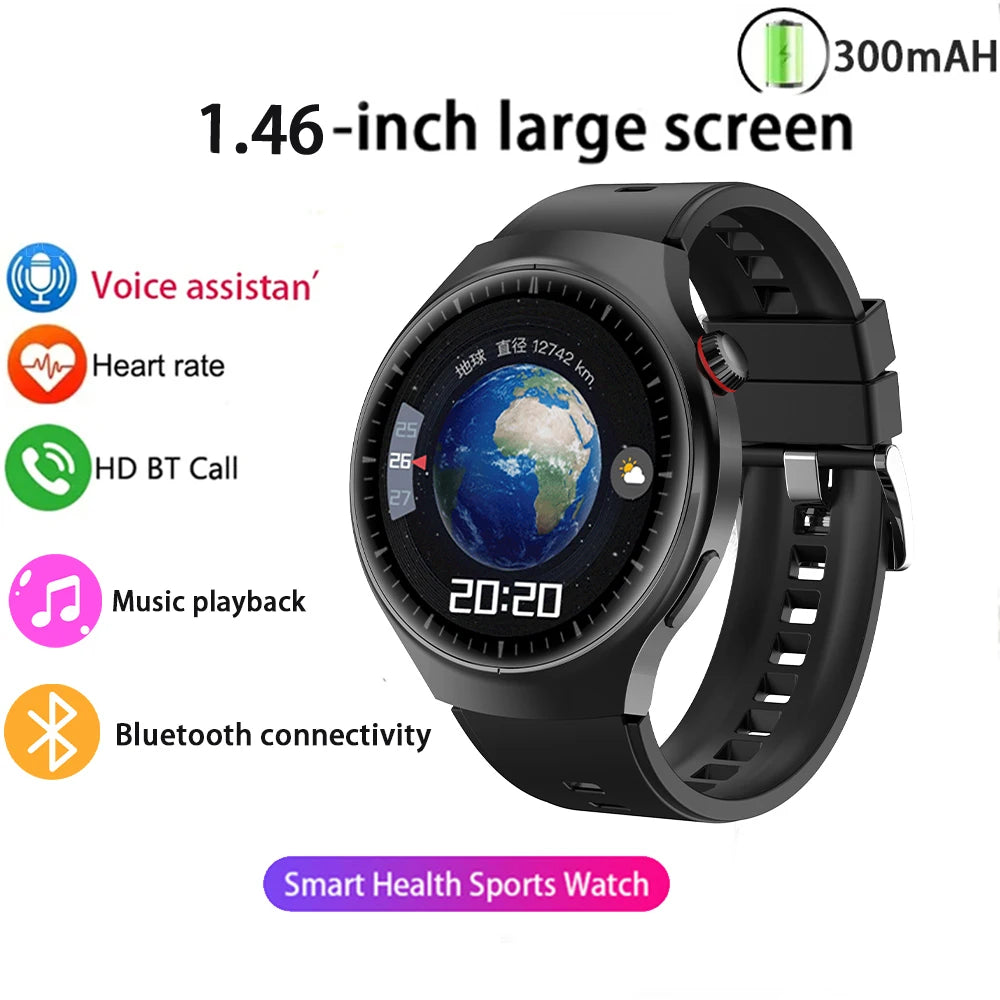 2025 New Smart Watch Men For Huawei Watch 4 Pro 360*360 HD Screen Heart rate Bluetooth Call Health Monitoring Sports Smartwatch - Clikcy