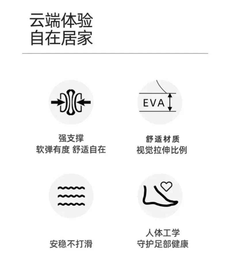 Plus Size 47 48 49 Super Light Soft Men Slippers Simple Couple's Slides EVA Elastic Shoes Colorful Indoor Bathroom Slippers - Clikcy