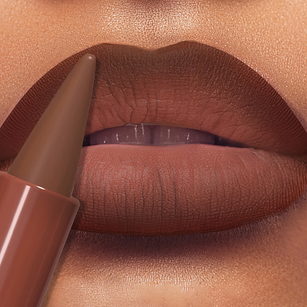 9-Color Gradient Lip Liner Matte Matte Lipstick Long-Lasting Waterproof Non-Stick Lipstick Perfect Gift - Clikcy