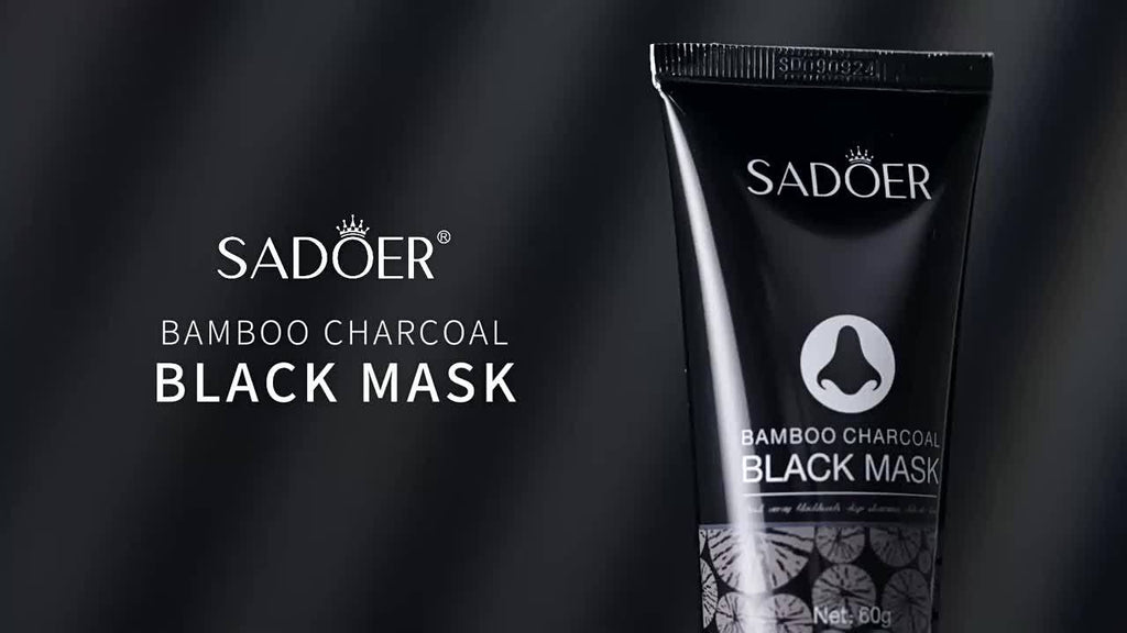 Bamboo Charcoal Facial Cleanser Facial Mask Cleans Pores And Moisturizes The Face, Deeply Cleans The Face, And Fine Pores Are Very Suitable for Oily Skin. Male And Female Facial Mask - Clikcy